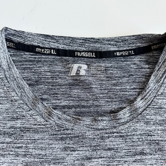 Russell Southwestern University SU Pirates short sleeve tee Gray gold 3XL - Picture 4 of 8